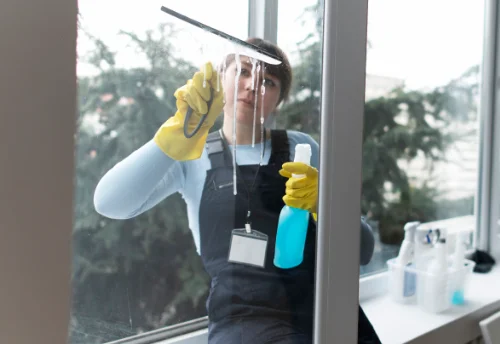 Nettoyage de vitres intérieures et extérieures à Tournon-Saint-Pierre